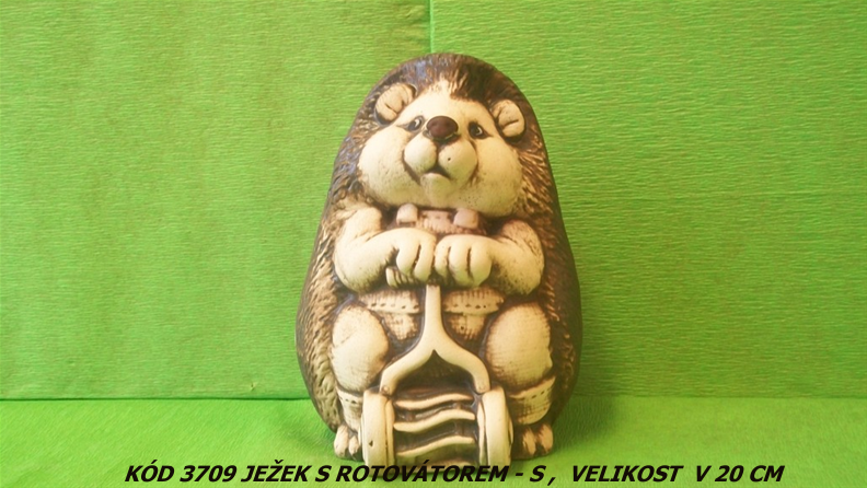 Kód3709  Název ježek s rotavátorem-SVelikostV20