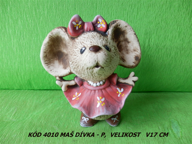 Kód4010  Název myš dívka-PVelikostV17