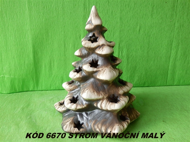 KÓD 6670 STROM VÁNOČNÍ MALÝ-S