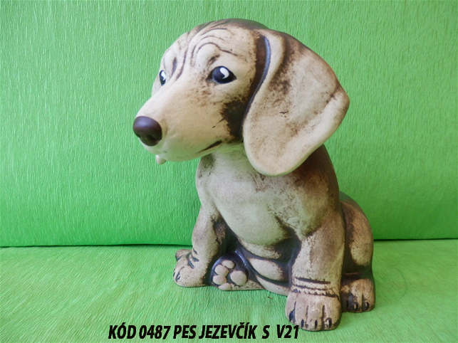 KÓD 0487 Pes jezevčík - S V21